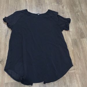 Lululemon open back workout top